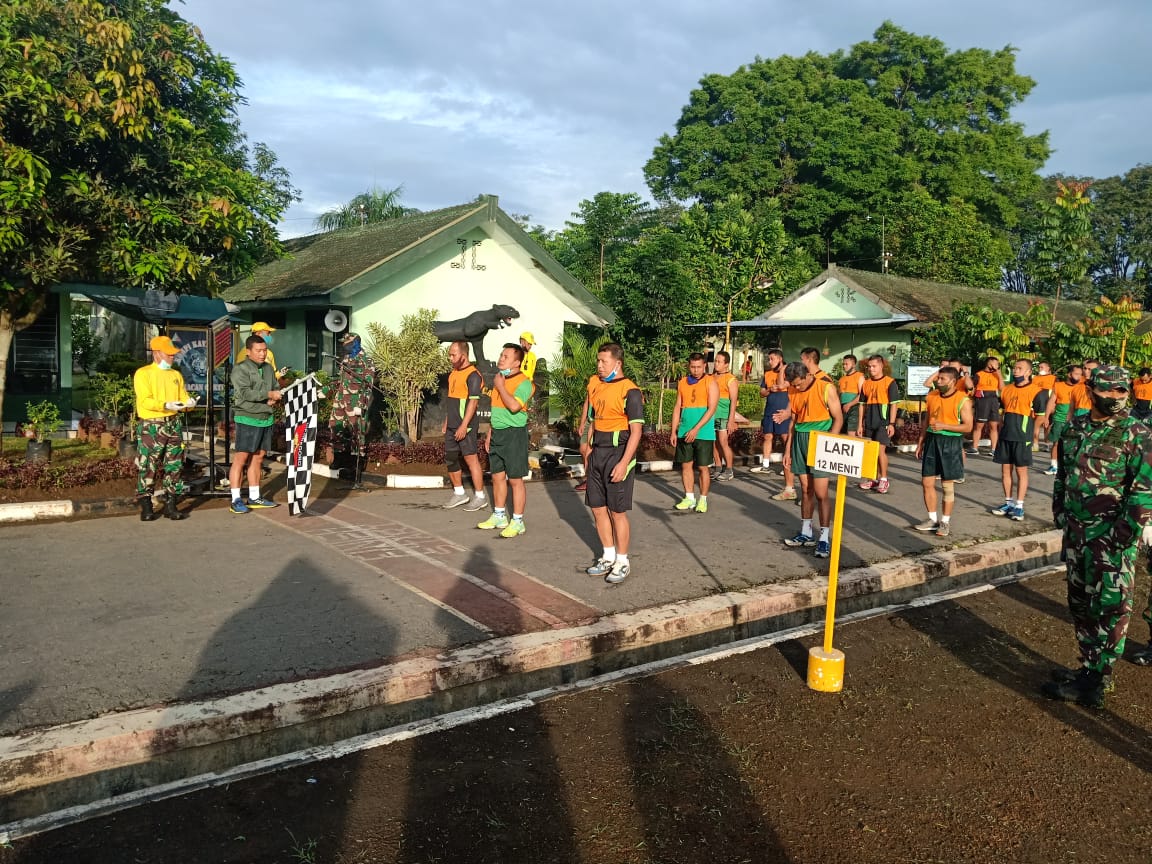 170 Prajurit jajaran Korem 073/Makutarama Ikuti tes Garjas UKP dan periodik Periode 1 Oktober 2020